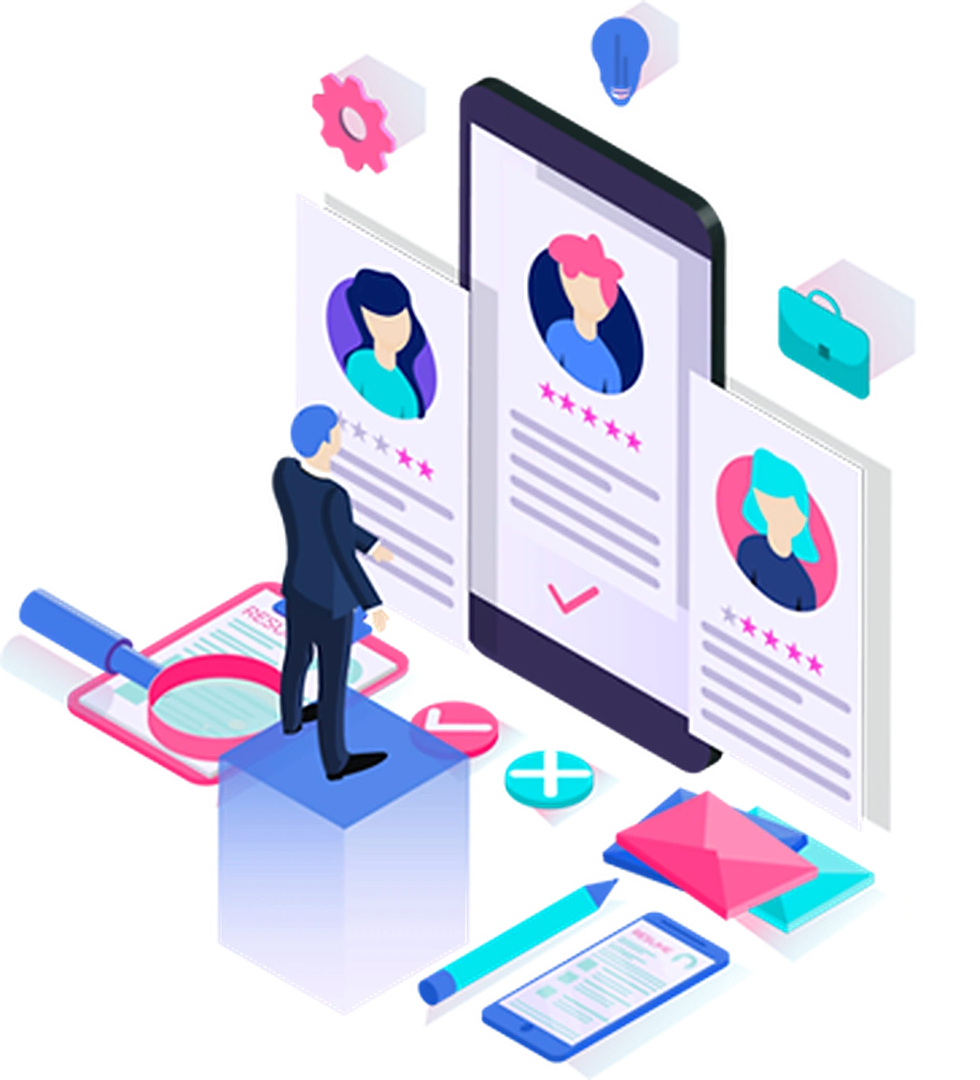 Connecting organizations and professionals through global talent networks